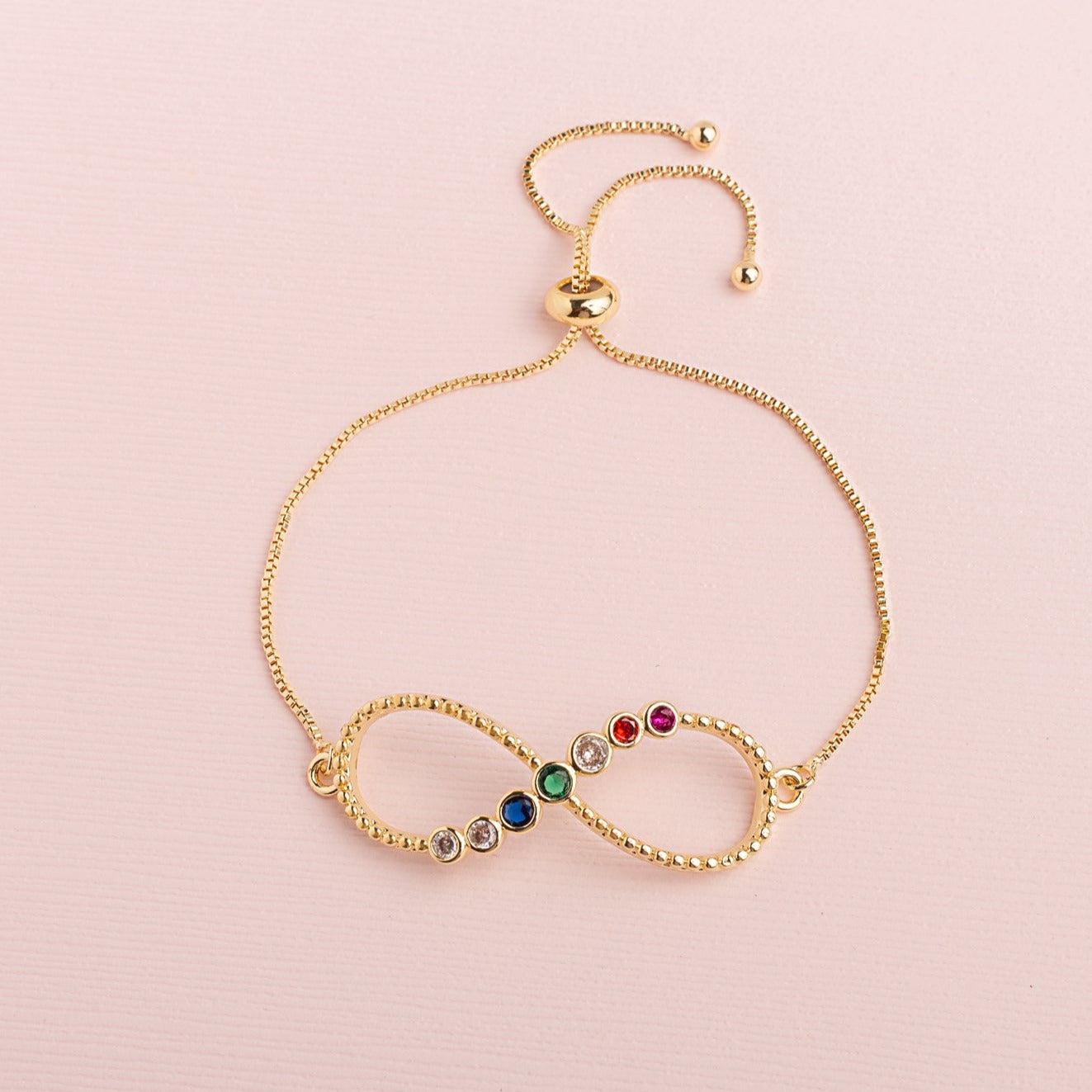 Pulsera Sole Infinito Arcoíris