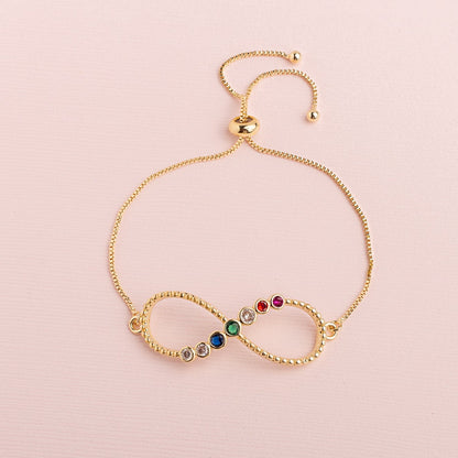 Pulsera Sole Infinito Arcoíris