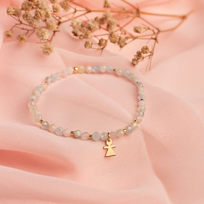 Pulsera Vera Celeste Niña Oro 18K